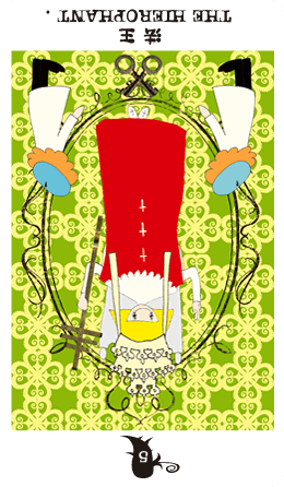 5 法王[逆位置] THE HIEROPHANT