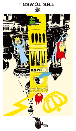 16 塔[逆位置] THE TOWER